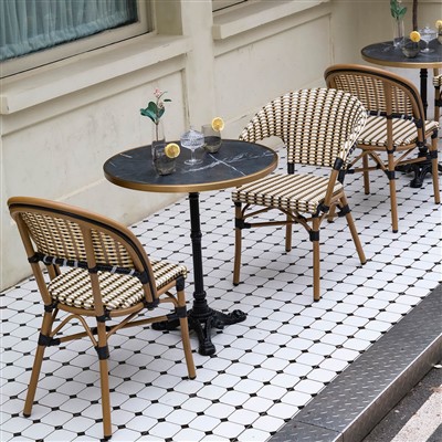 Franske bistrostole: 5 tips til valg af PE-rattanstole af høj-kvalitet