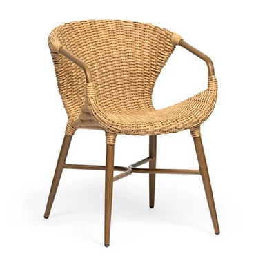 Udendørs lænestole i rattan